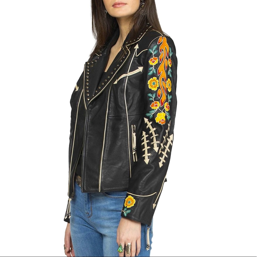 Double D Ranch Bakersfield Jacket 2X sheep leather